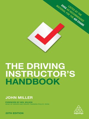 cover image of The Driving Instructor's Handbook